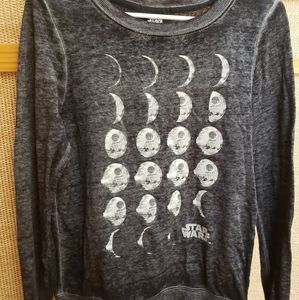 That's No Moon! Star Wars Light Sweater S